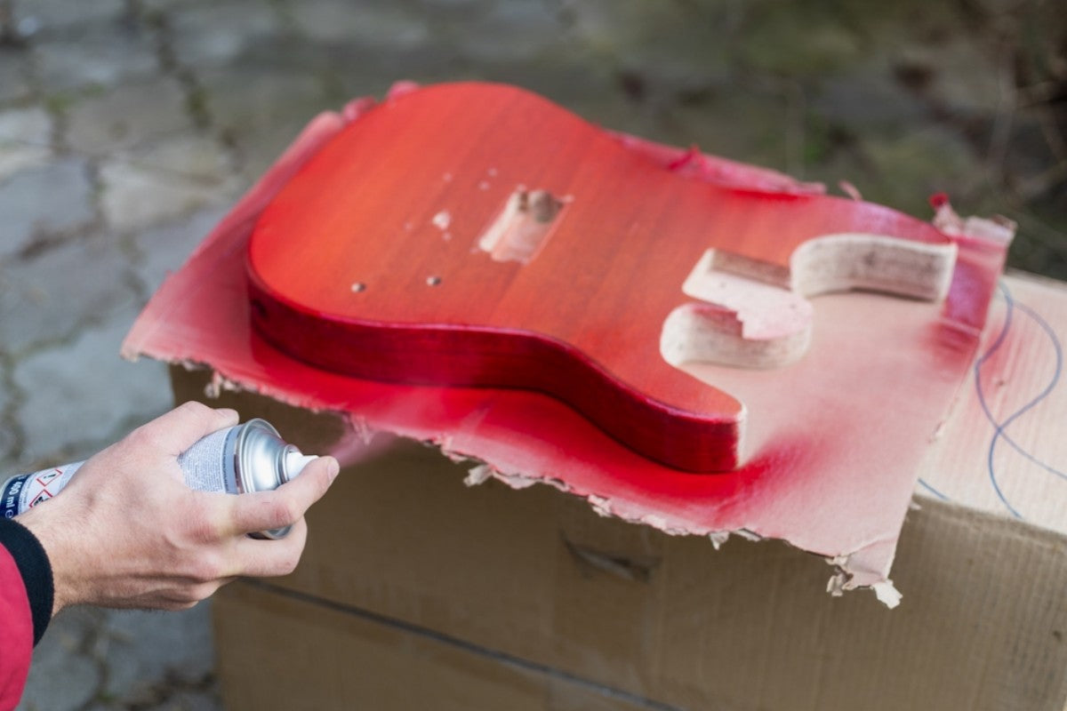 Best Way to Paint and Finish a DIY Guitar without Specialist Tools