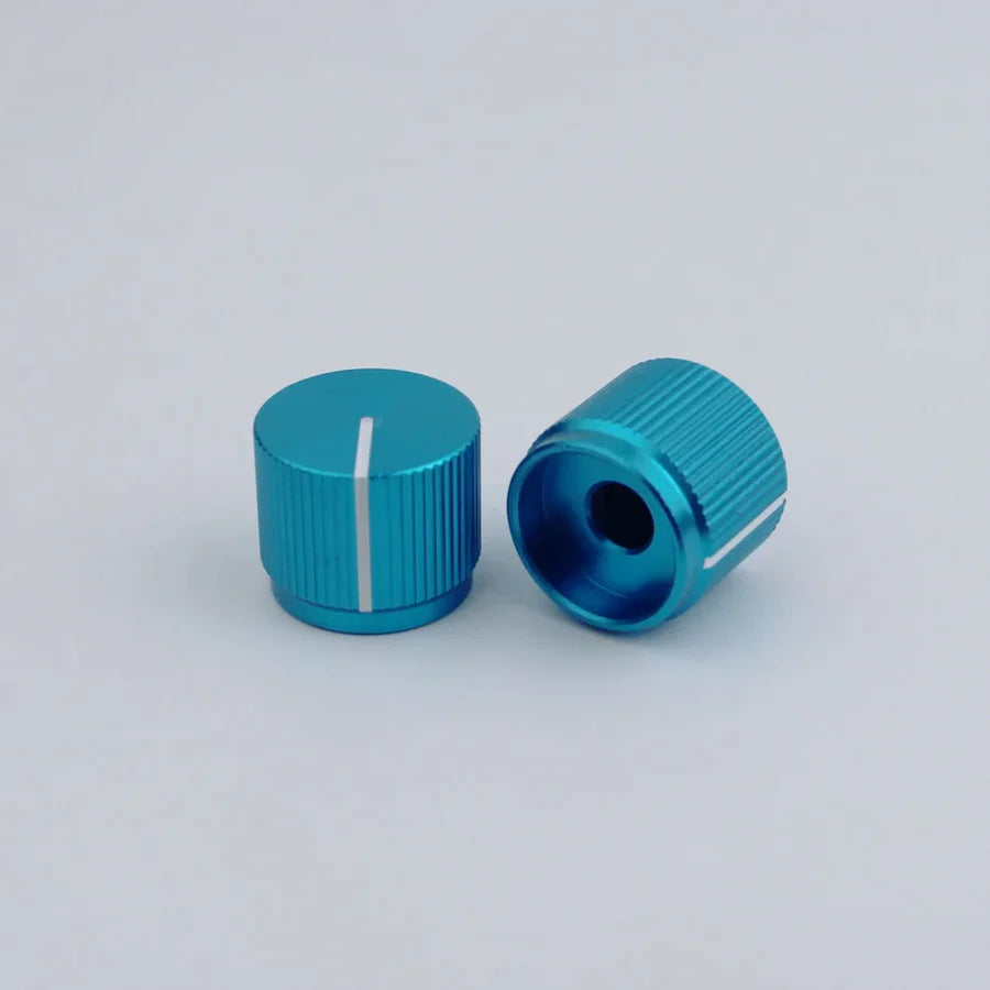 CKB001 1 Piece Aluminum Flat Top Knob For Electric Bass 16MM*19MM*6.0MM Available In Five Colors