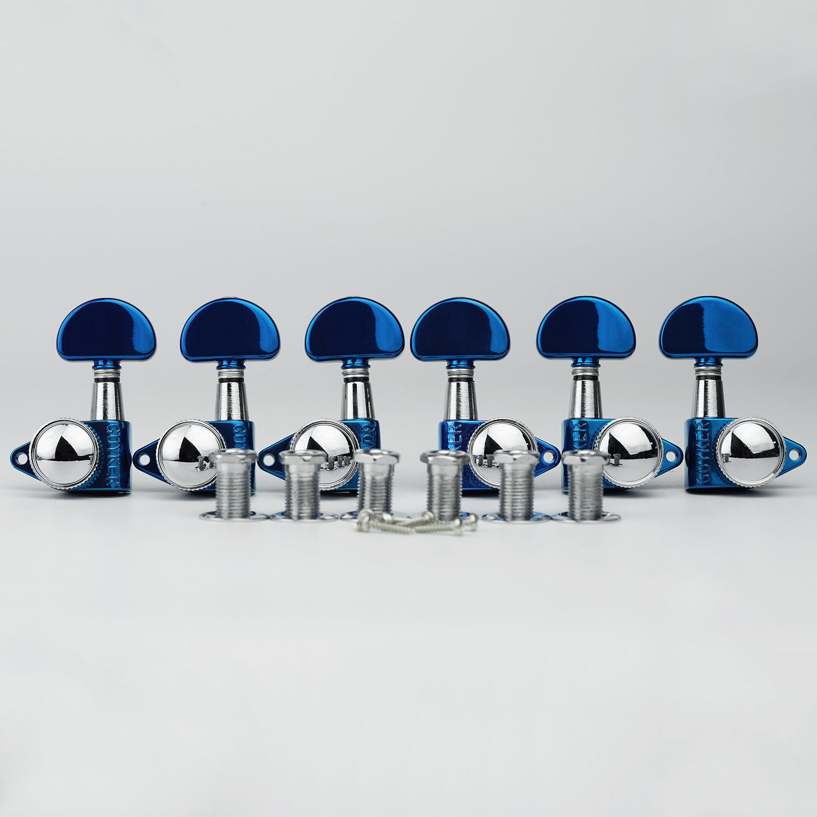 GK-D-502SP 3R/3L Dopamine Color Guitar Locking Tuning Machines