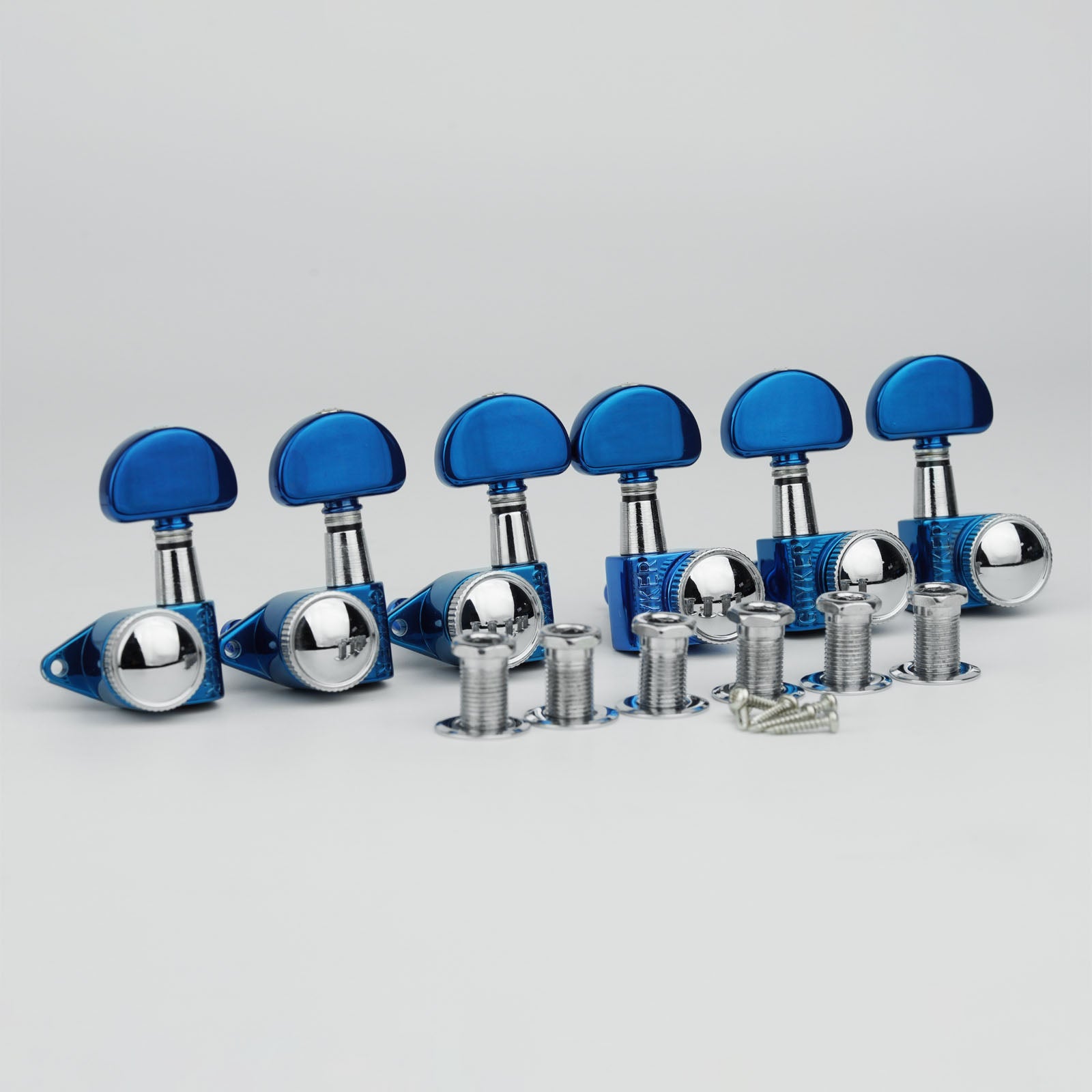 GK-D-502SP 3R/3L Dopamine Color Guitar Locking Tuning Machines