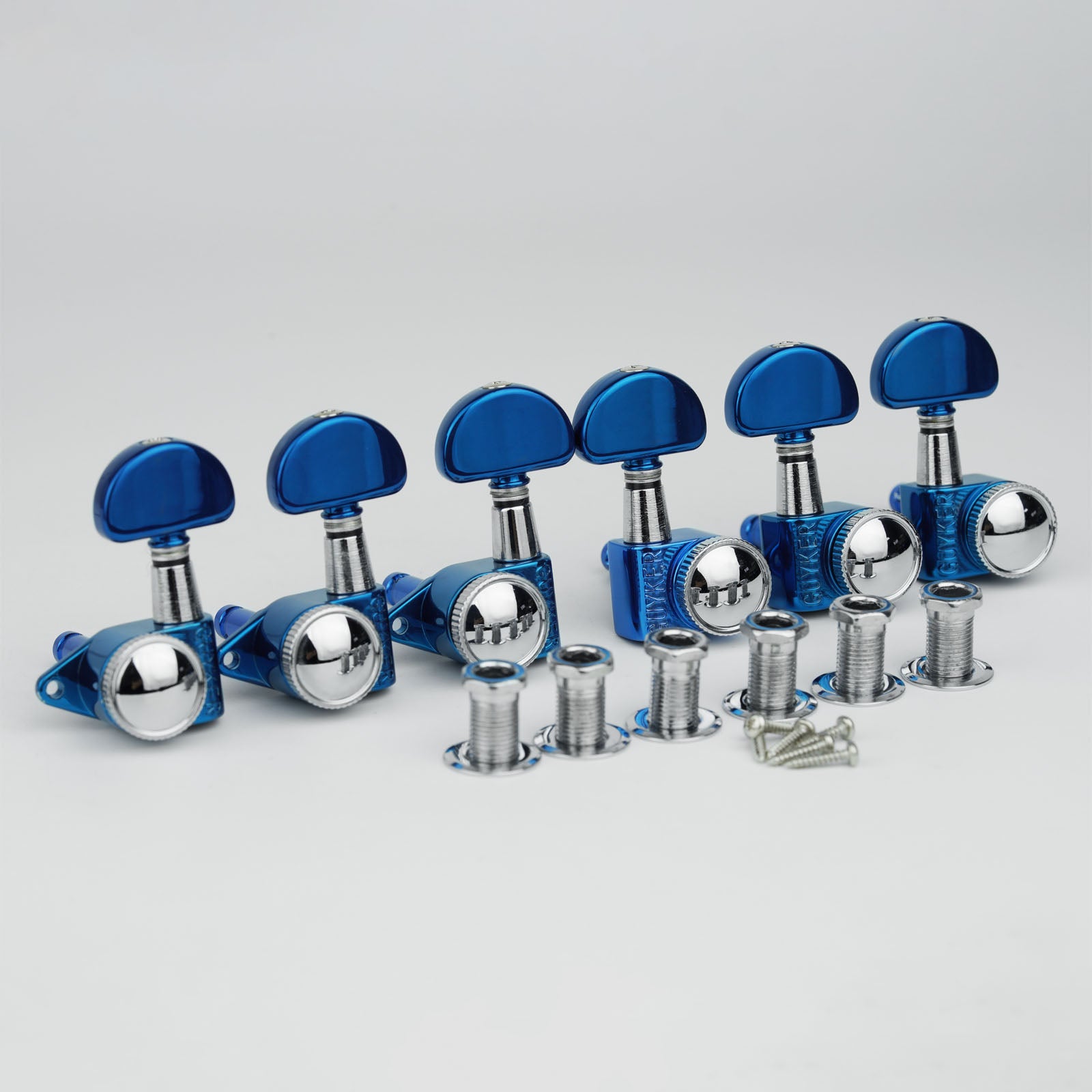 GK-D-502SP 3R/3L Dopamine Color Guitar Locking Tuning Machines