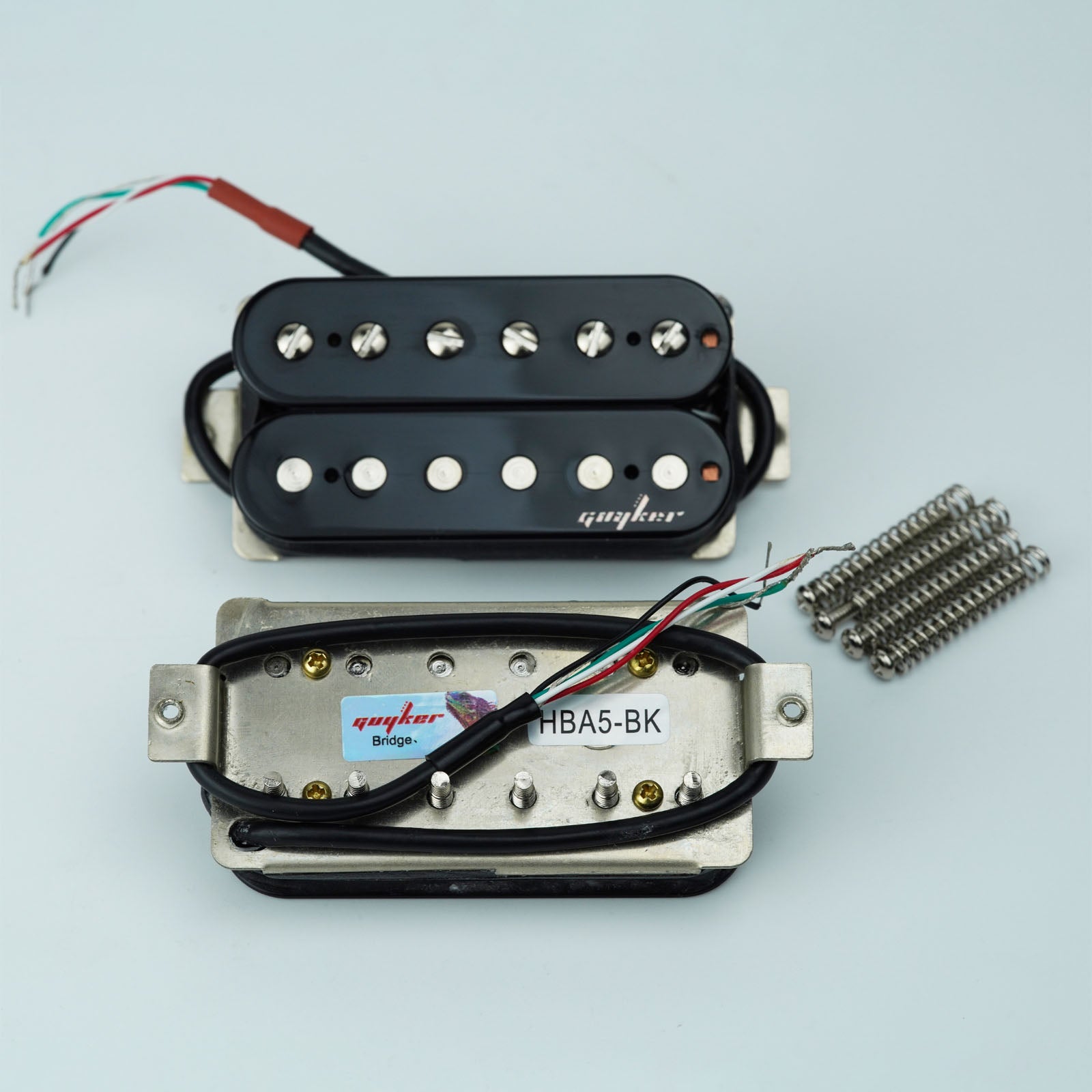 Guyker HBA5-BK Double-Coil Pickup Set Alnico 5