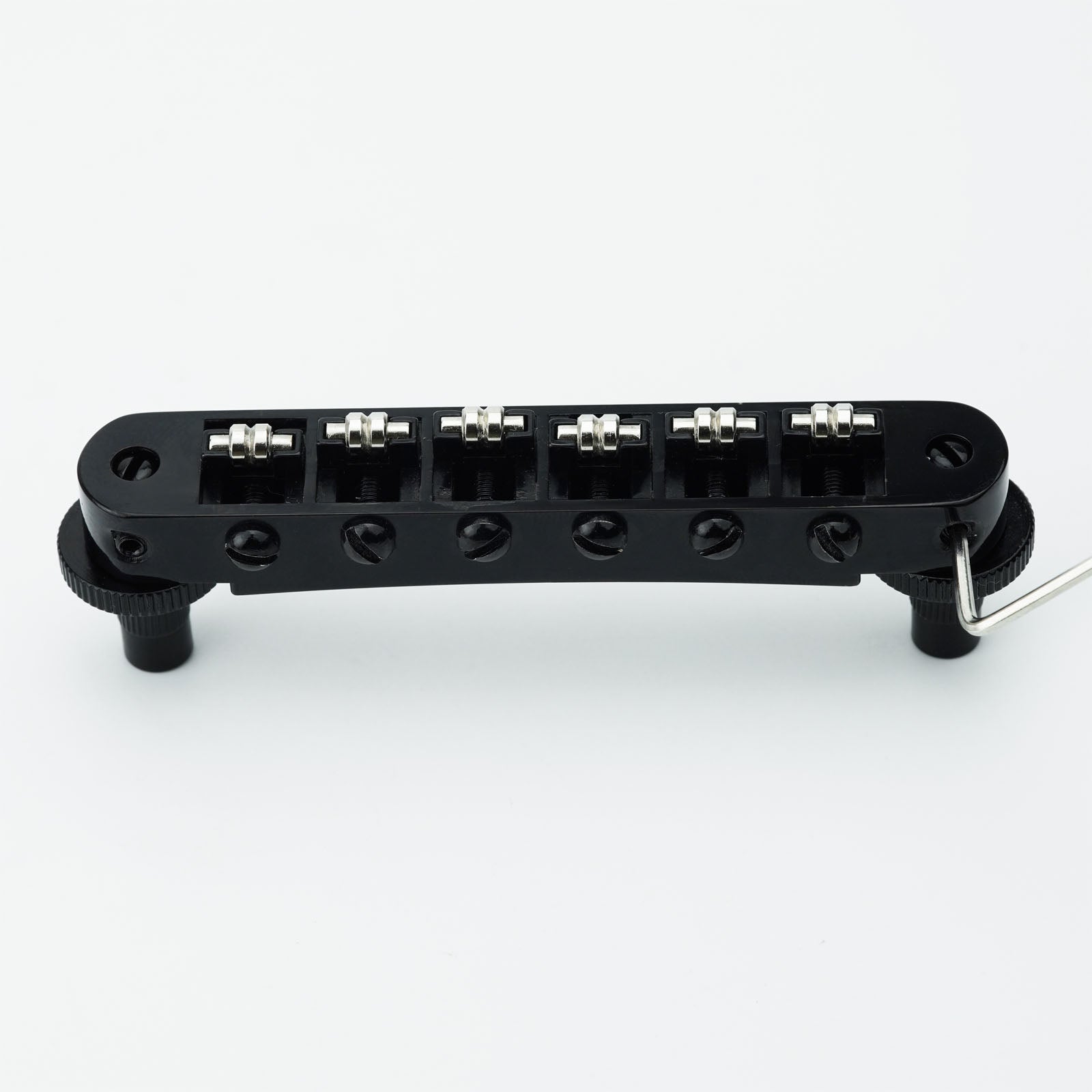 Guyker BM015 Tune-O-Matic Roller Saddle Guitar Bridge for LP SG Guitars