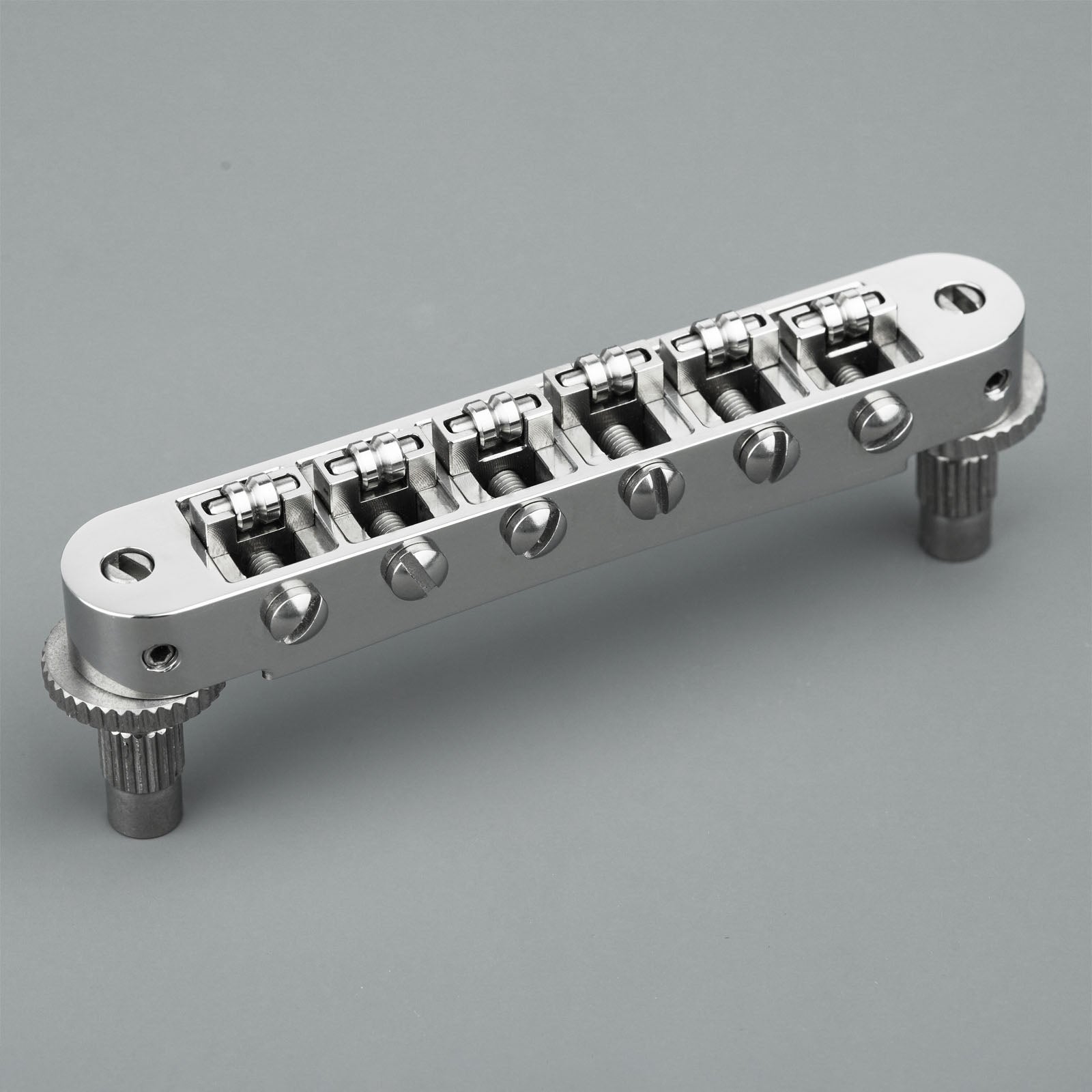 Guyker GS001+GM015-Ti Titanium Tune-O-Matic Bridge+Stop Bar Tailpiece with Anchors and Studs for LP SG Guitars