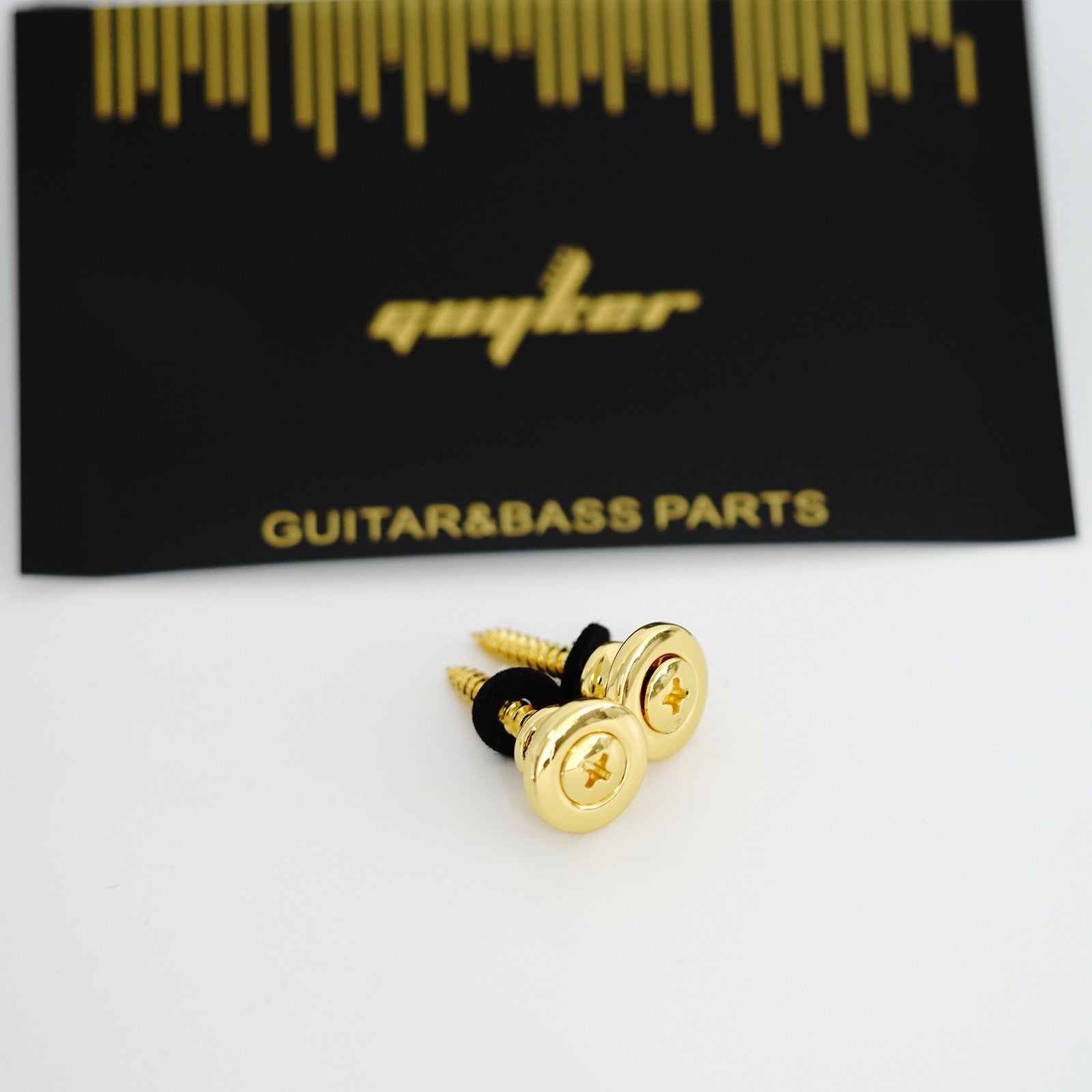 GE001 Guyker Strap Button Replacement Guitar Bass Zinc Alloy