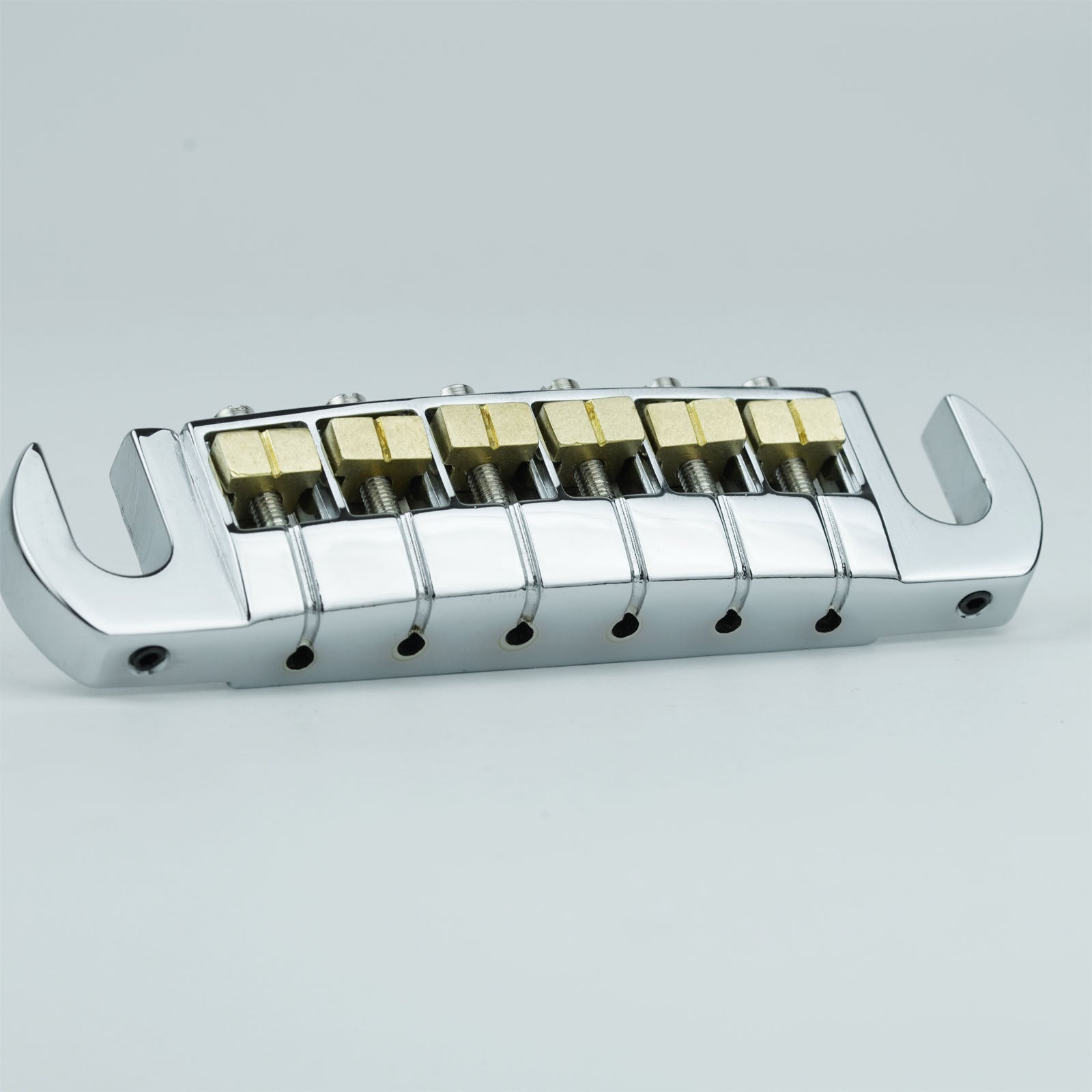 Guyker GM006 Guitar Bridge Adjustable Brass and Zinc Alloy Material