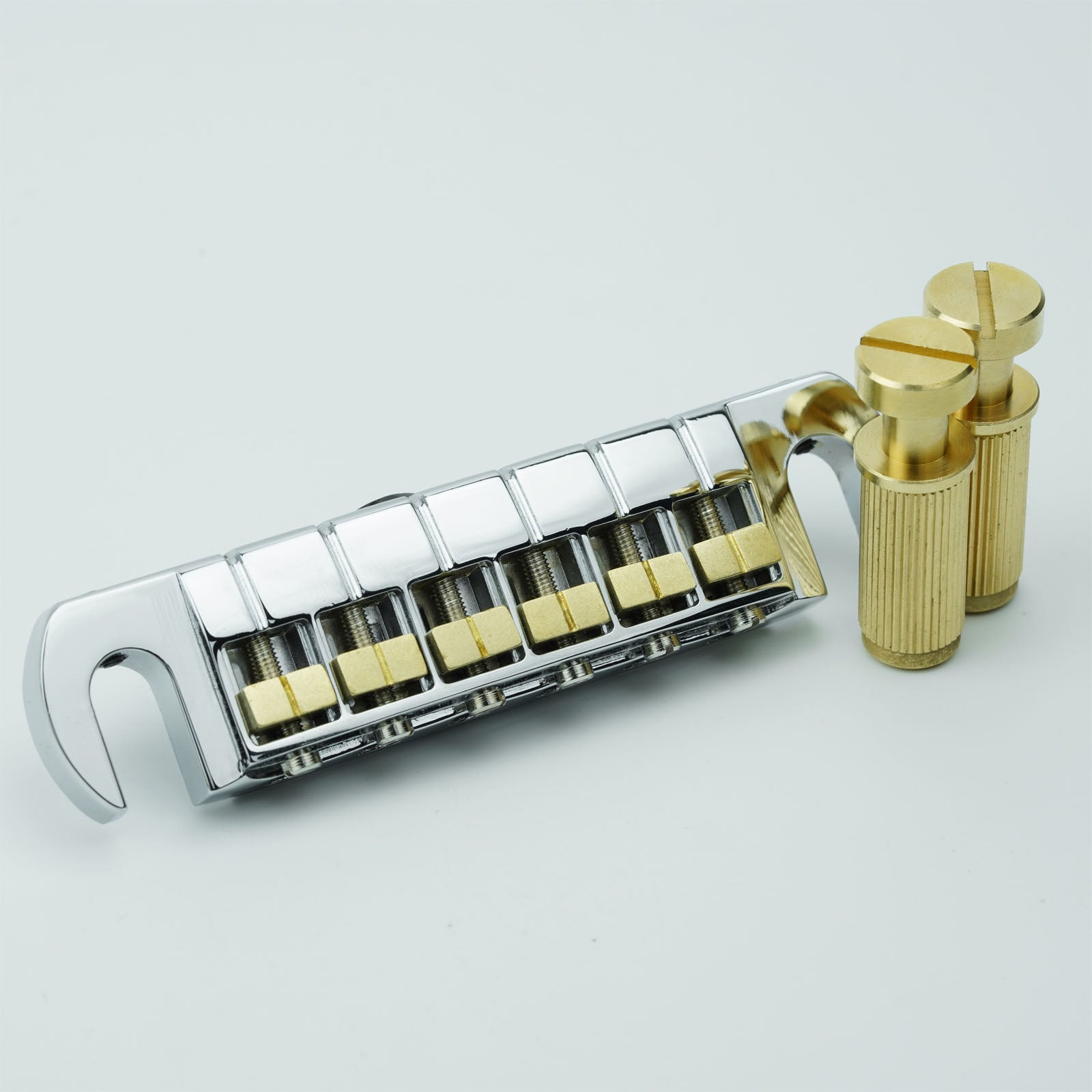 Guyker GM006 Guitar Bridge Adjustable Brass and Zinc Alloy Material