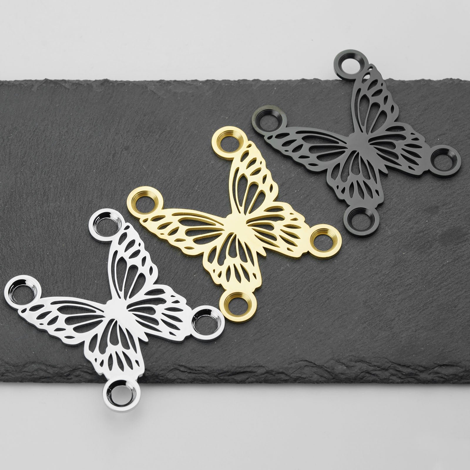 Guyker GN006 Stainless Steel Hollow Butterfly Neck Plate