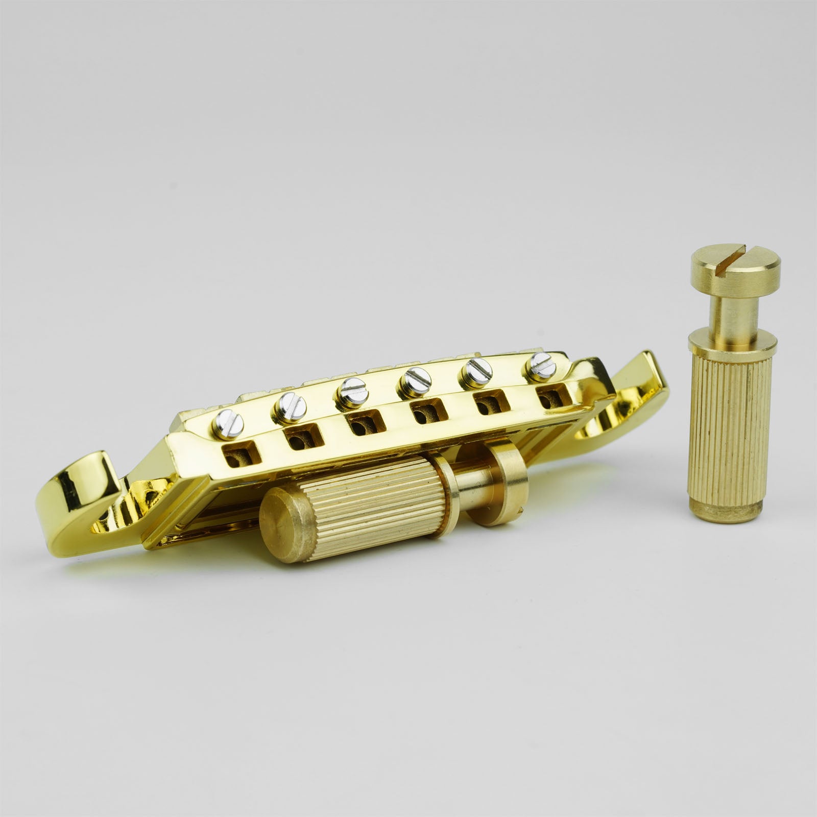 Guyker GM006 Guitar Bridge Adjustable Brass and Zinc Alloy Material