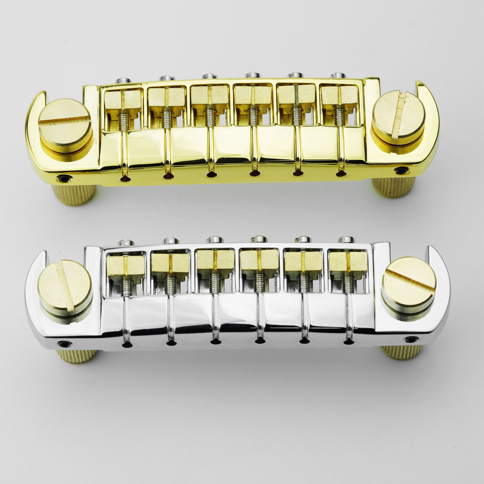 Guyker GM006 Guitar Bridge Adjustable Brass and Zinc Alloy Material