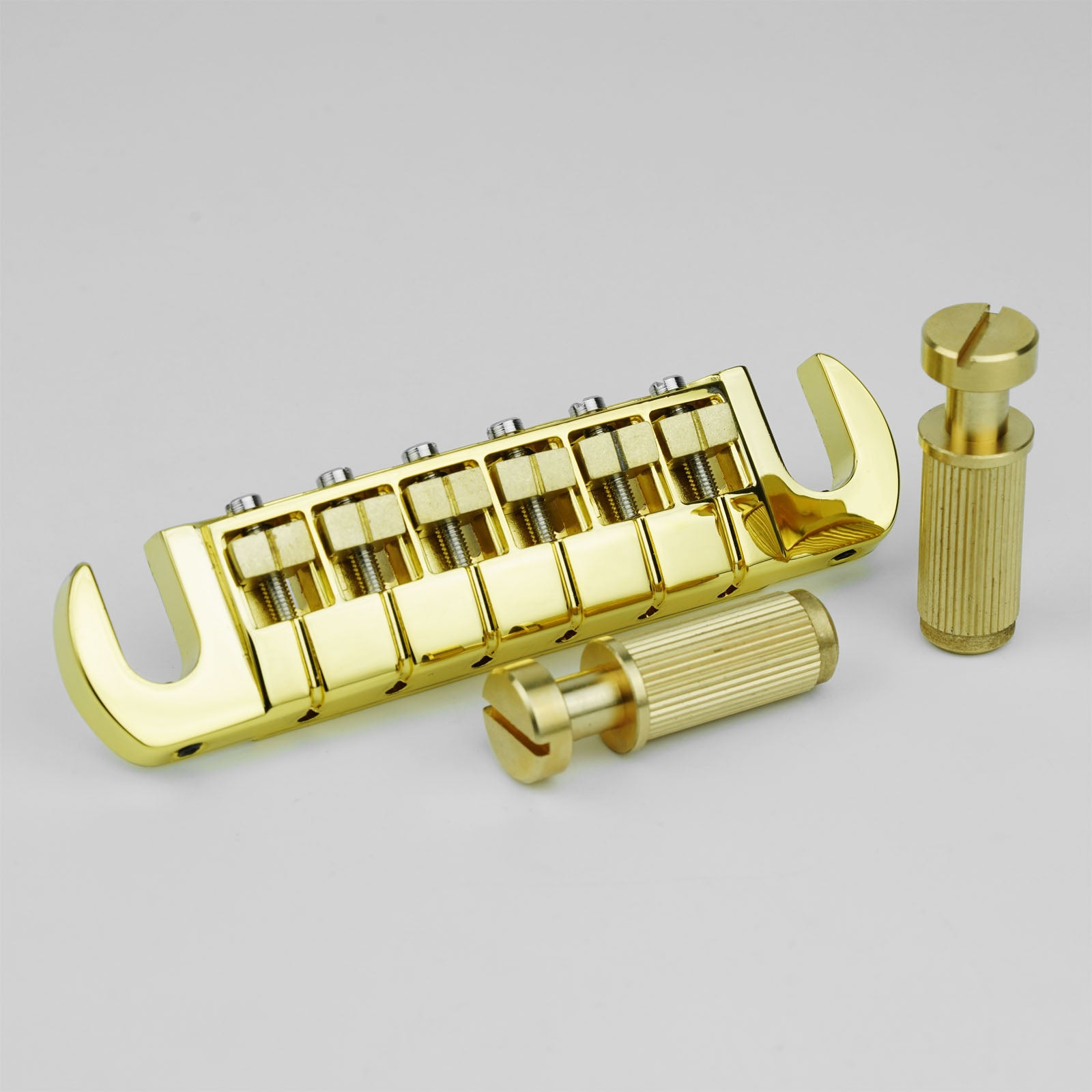 Guyker GM006 Guitar Bridge Adjustable Brass and Zinc Alloy Material