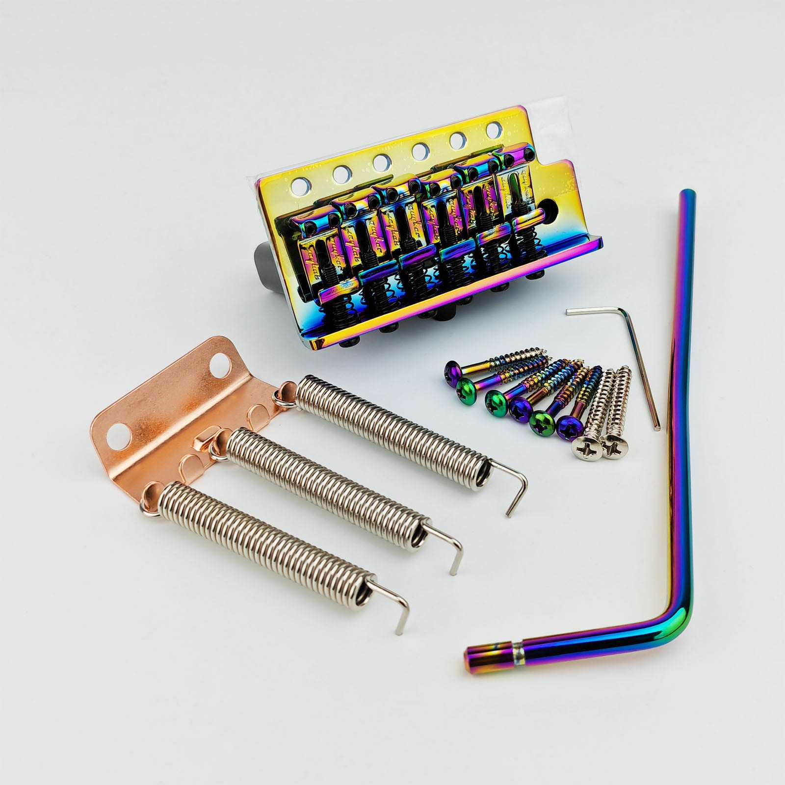 GG1004 GUYKER Tremolo Bridge Vintage Bent Steel Saddles For ST Electric Guitar Available In Six Colors