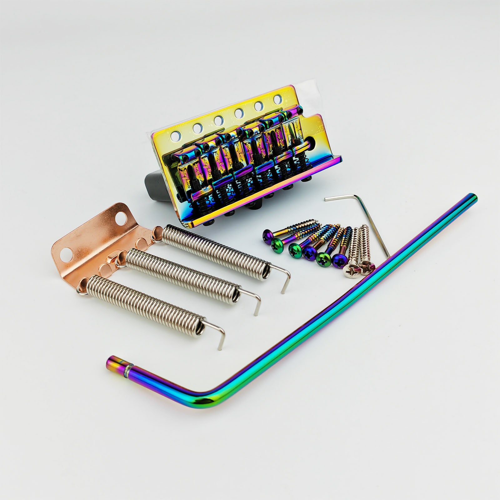 GG1004 GUYKER Tremolo Bridge Vintage Bent Steel Saddles For ST Electric Guitar Available In Six Colors