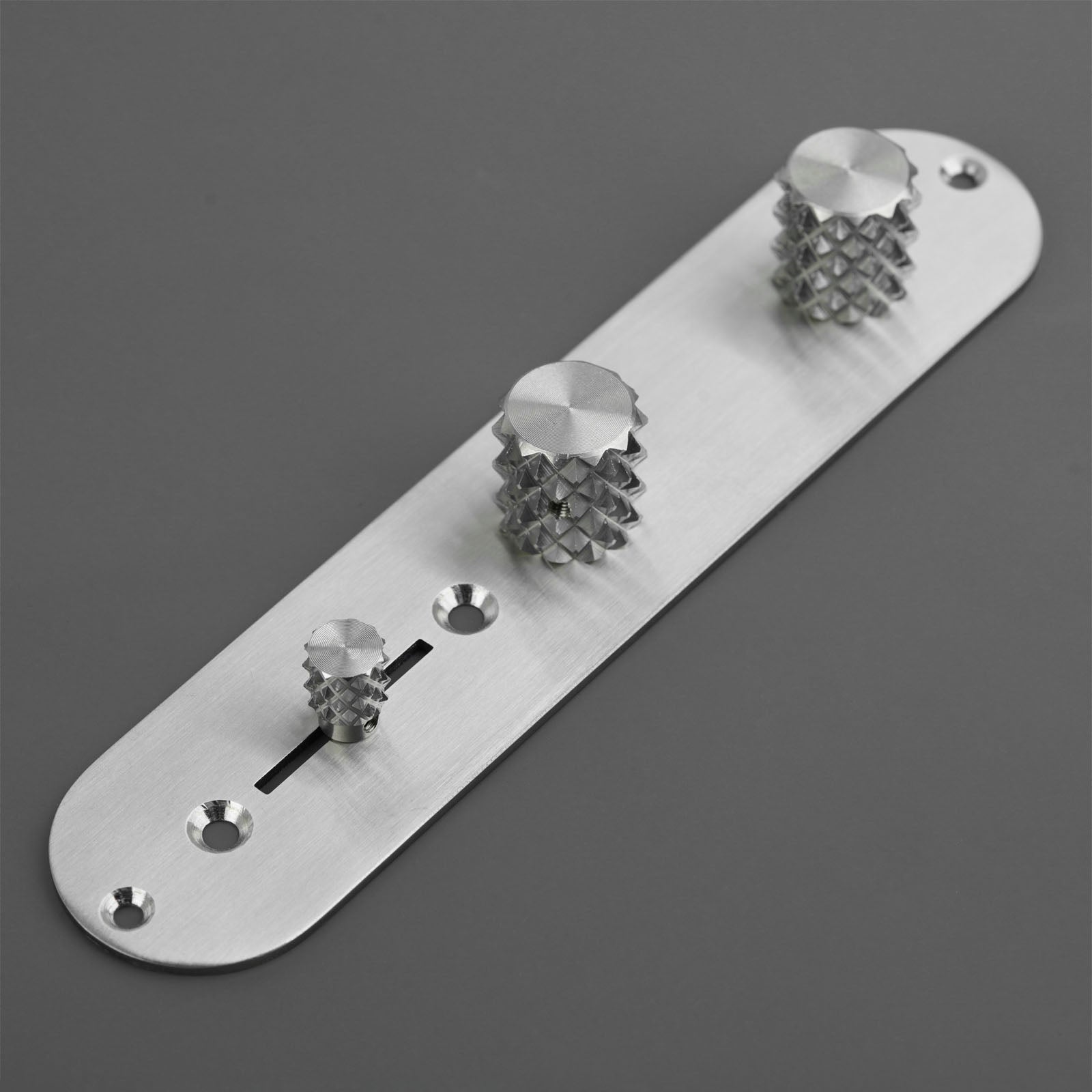 Guyker TL-030 Stainless Steels Control Plate Set for Fender Telecaster