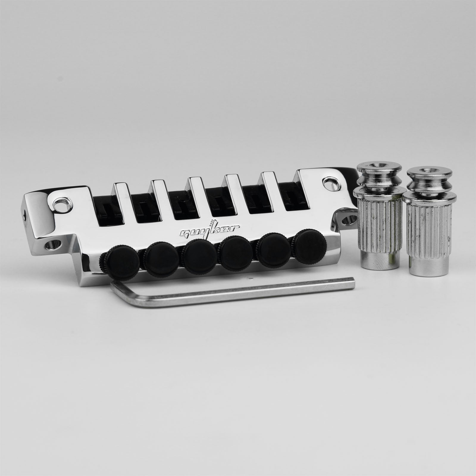 Guyker Deluxe TunePro Zinc Alloy Gibson TP-6 Tailpiece with Fine Adjusters