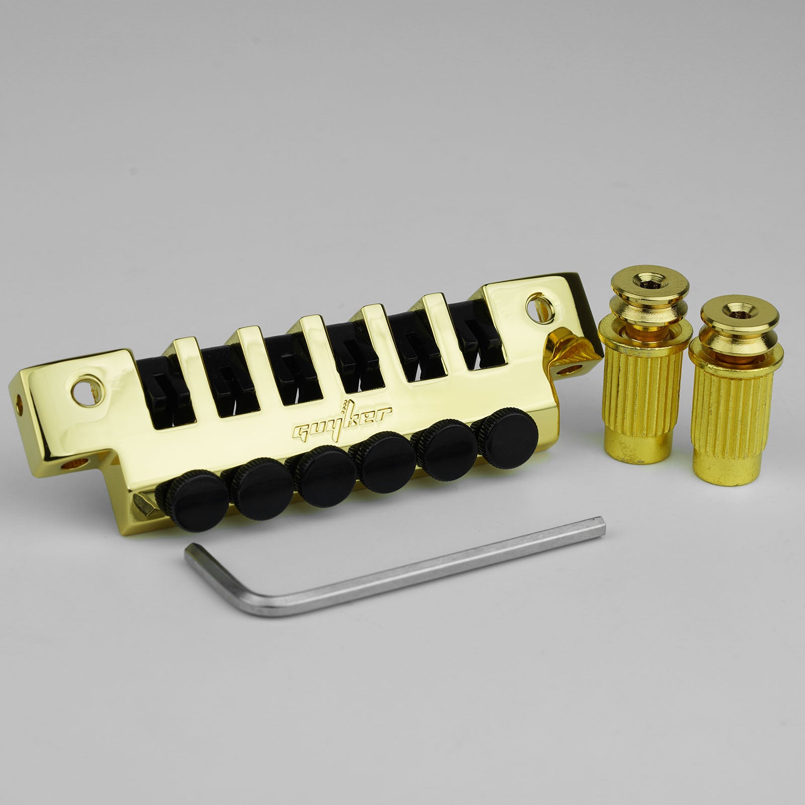 Guyker Deluxe TunePro Zinc Alloy Gibson TP-2 Tailpiece with Fine Adjusters