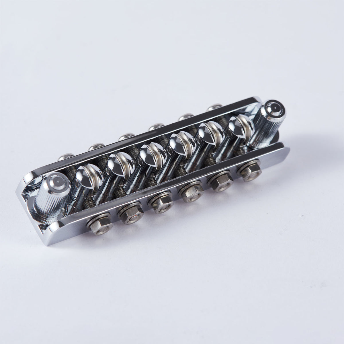 Guyker MTB606 Chrome 6-String Guitar Roller Bridge Mosrite Style