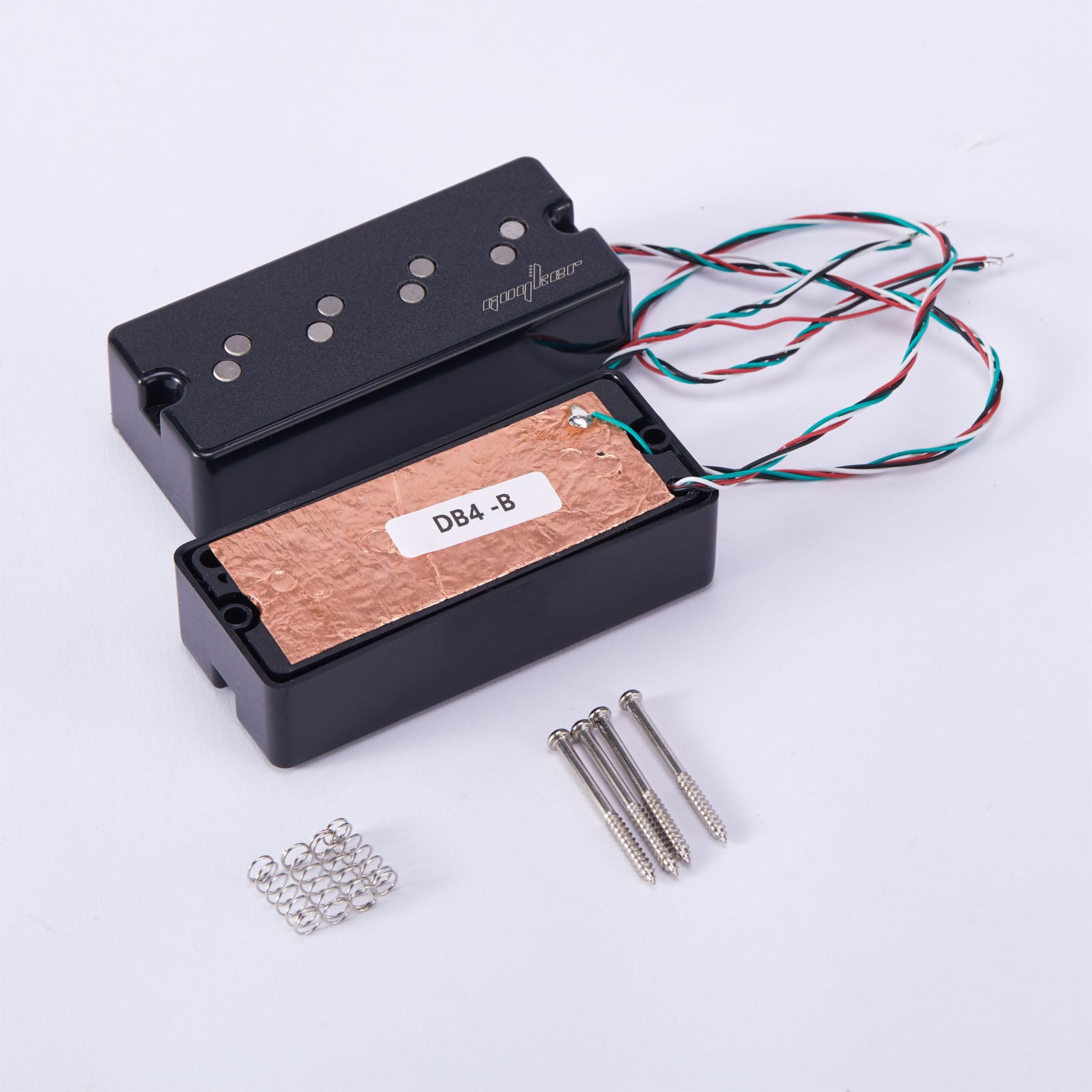 1 SET Double Noise Reduction Pickups Split Coil Humbucking 4 String B