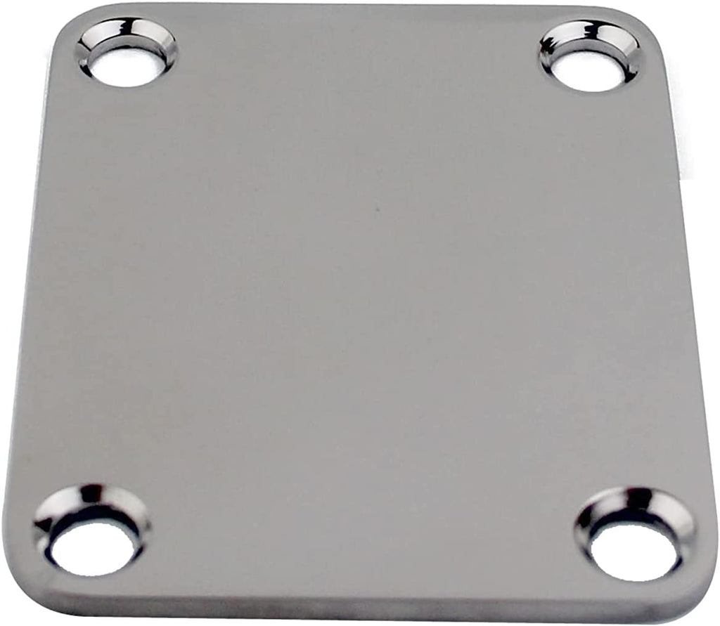 Guyker Titanium Alloy Electric Guitar Bass Neck Plate, Neck Joint Pla